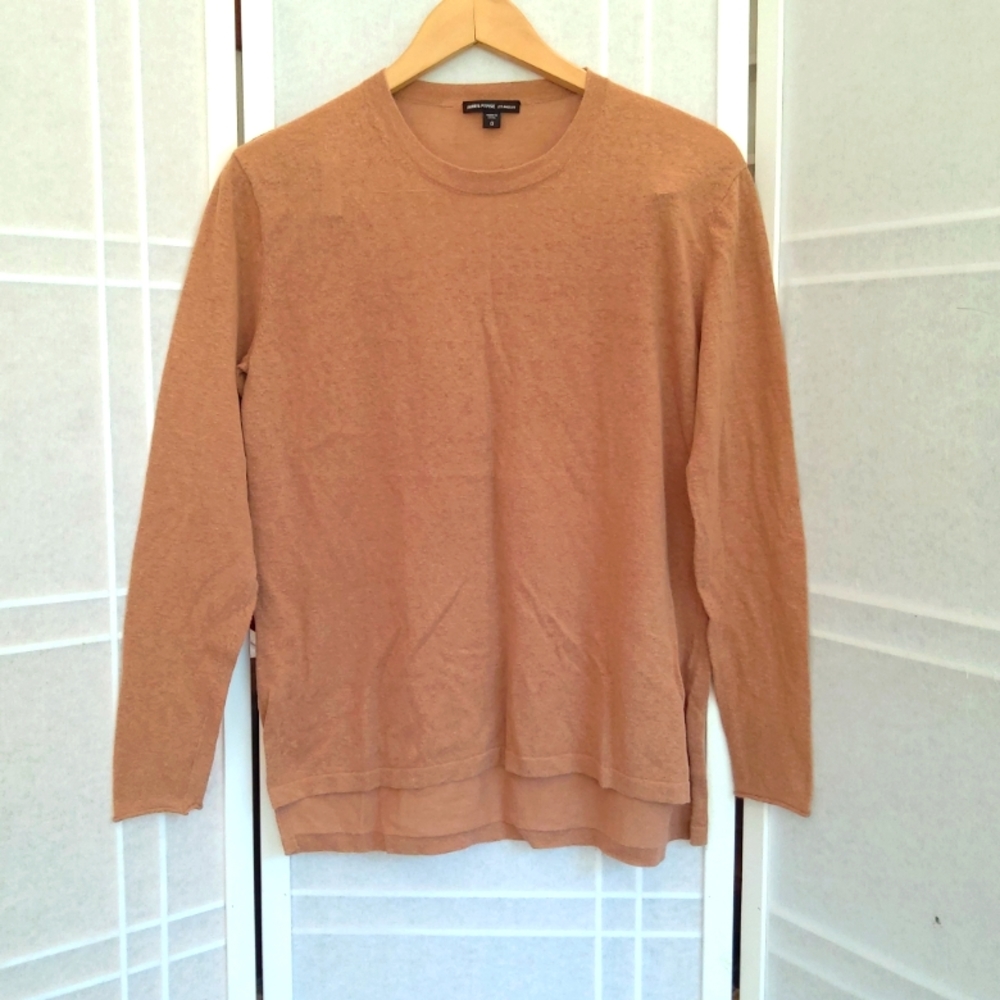JAMES PERCE linen long sleeves top